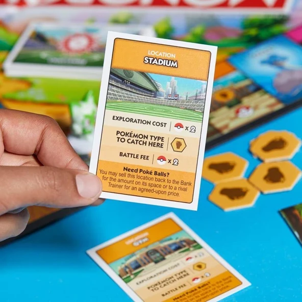 Orjinal Monopoly Pokemon İngilizce Monopoly - 4