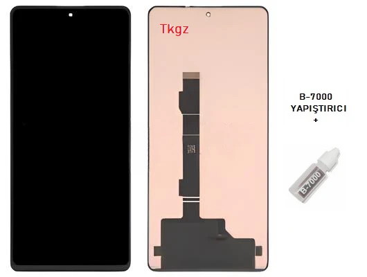 Tkgz Xiaomi Redmi NOTE 12 PRO -5G- Lcd Ekran Dokunmatik SERVİCE PACK + B-7000 - Resim 2