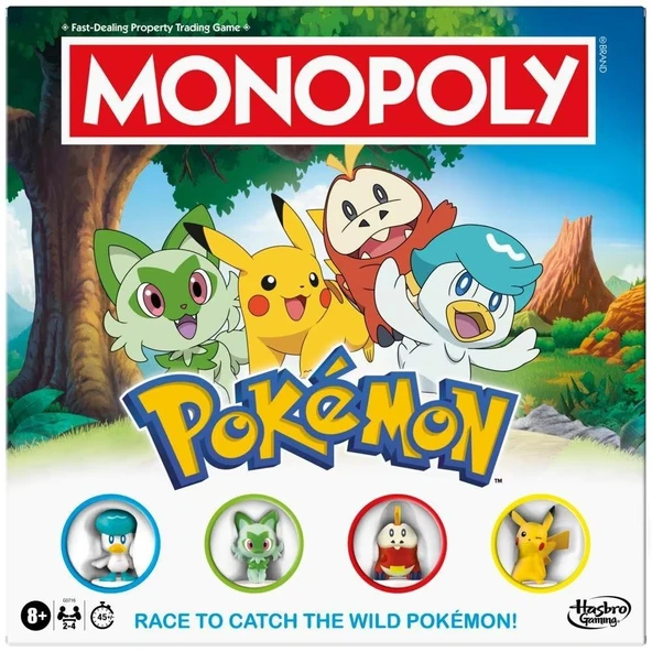 Orjinal Monopoly Pokemon İngilizce Monopoly