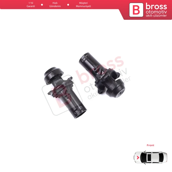 Renault Clio MK5 Captur MK2 Taliant Dacia Sandero MK3 için 2 Adet Ön Kaput Amortisör Takozu