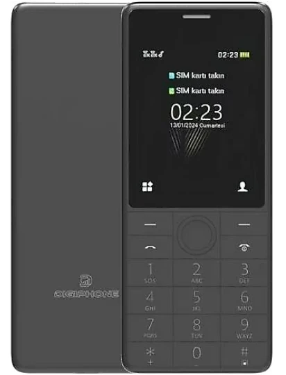 Digiphone S500 Siyah Cep Telefonu (Kvk Türkiye Garantili) İnci Siyah