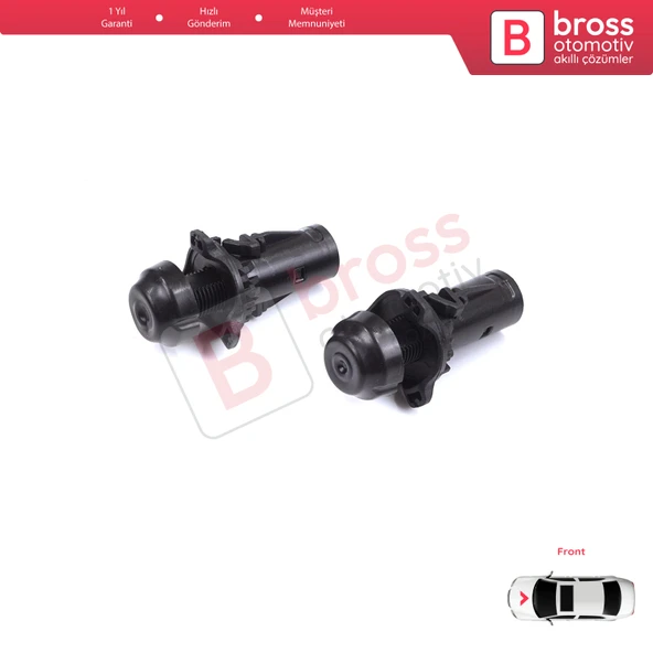 Renault Clio MK5 Captur MK2 Taliant Dacia Sandero MK3 için 2 Adet Ön Kaput Amortisör Takozu - 3