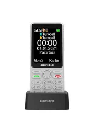 Digiphone S600 Plus Beyaz Tuşlu Cep Telefonu (Kvk Türkiye Garantili) - 3