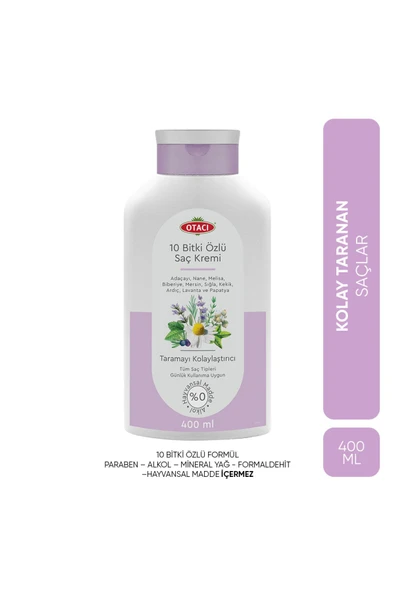 Otacı Saç Kremi Bitki Özlü 400 ml