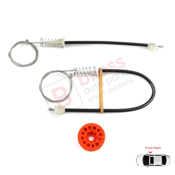 Honda S2000 AP1 AP2 1999-2009 72210-S2A-G02 İçin Sağ Kapı Cam Kriko Tamir Seti