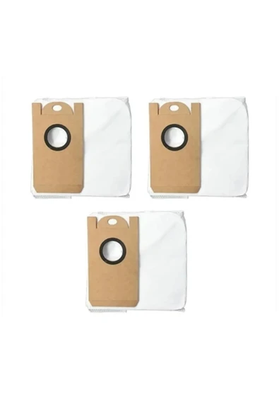 srfn ticaret Viomi S9 Vacuum Cleaner Uyumlu Robot Süpürge Toz Torbası - 3 Adet ürün görseli 1