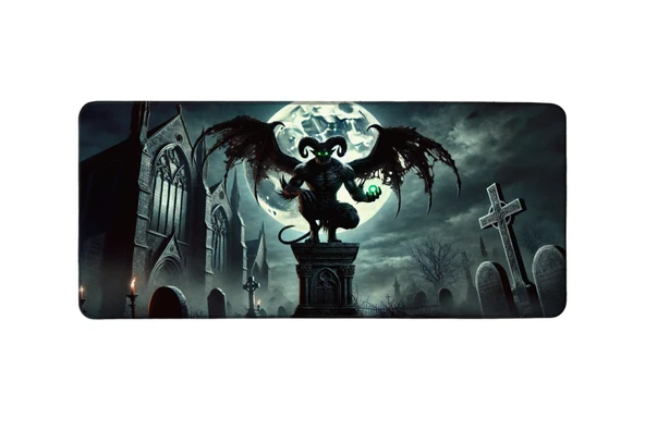Rygen Gaming Mouse Pad 90x40 Hellborn Mousepad Xxl Oyuncu Mouse Pad Büyük Mousepad - 2