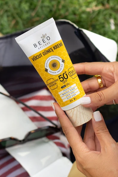 Bee'o Vücut SPF50 Güneş Kremi 80 ml 2 Adet - Resim 6