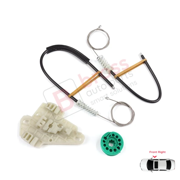 Honda City MK4 GD GE Jazz MK2 2001-2008 72210SAAJ02 İçin Ön Sağ Kapı Cam Kriko Tamir Seti