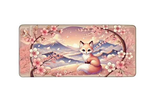 Rygen Gaming Mouse Pad 90x40 Kitsune Mousepad Xxl Oyuncu Mouse Pad Büyük Mousepad - 2