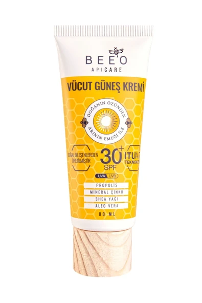 Bee'o Vücut SPF50 Güneş Kremi 80 ml