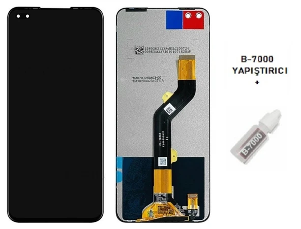 Tkgz Infinix NOTE 8 Lcd Dokunmatik Ekran SERVİCE PACK + B-7000 - Resim 2