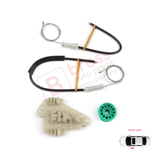 Honda City MK4 GD GE Jazz MK2 2001-2008 72250SAAJ02 İçin Ön Sol Kapı Cam Kriko Tamir Seti