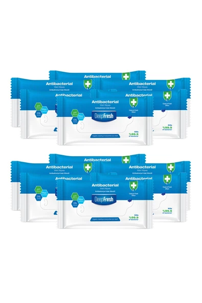 Antibakteriyel Islak Cep Mendili 12 x 15 Yaprak - 2