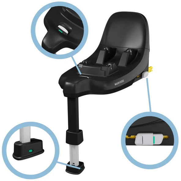 Maxi-Cosi FamilyFix S İsofix Bazası Black - 5