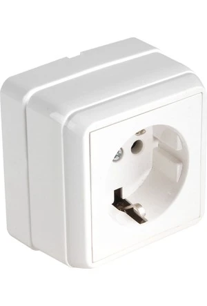 IP44 Sıva Üstü Topraklı Priz Nemli Ortamlar İçin Suya Dayanıklı - 2