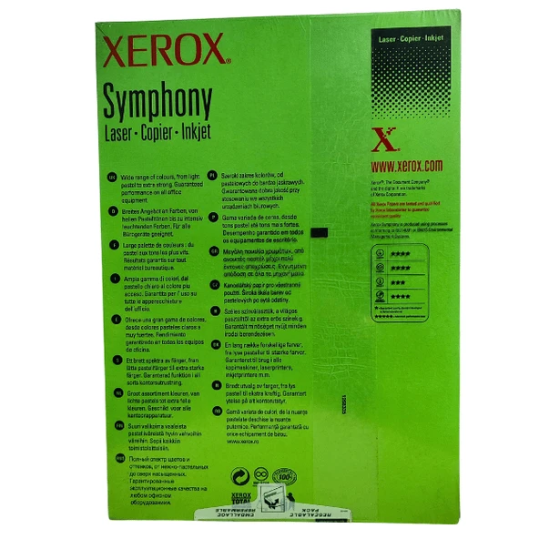 Xerox Symphony A3 160 Gr Kopya Kağıdı Yeşil 250 Adet ( Laser - Copier - Inkjet) - 5