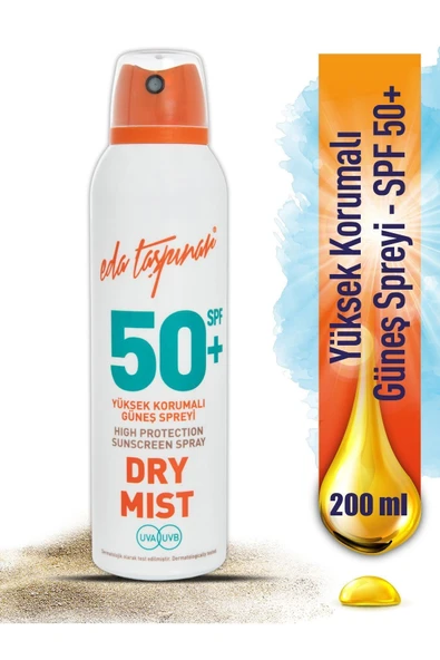 Eda Taşpınar Yüksek Korumalı Güneş Spreyi SPF50+ 200ML