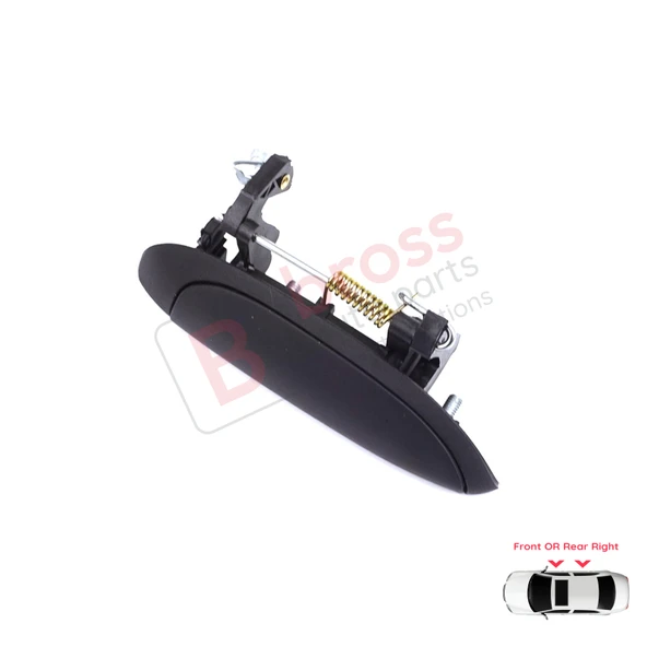 Renault Clio 2 Megane 1 Scenic 1 Symbol Thalia Logan Platina Lada Largus için Sağ Kapı Dış Açma Kolu ürün görseli 1