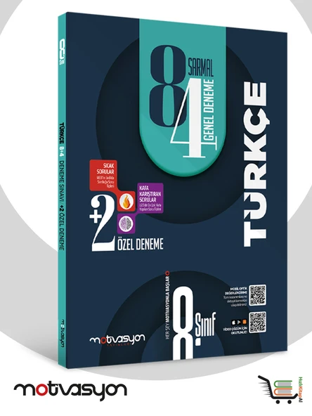 Motivasyon 8. Sınıf Türkçe 8+4+2 Deneme - Resim 2
