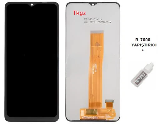Tkgz Samsung Galaxy M12  - SM-M127 Lcd Ekran Dokunmatik SERVİCE PACK + B-7000 - Resim 2