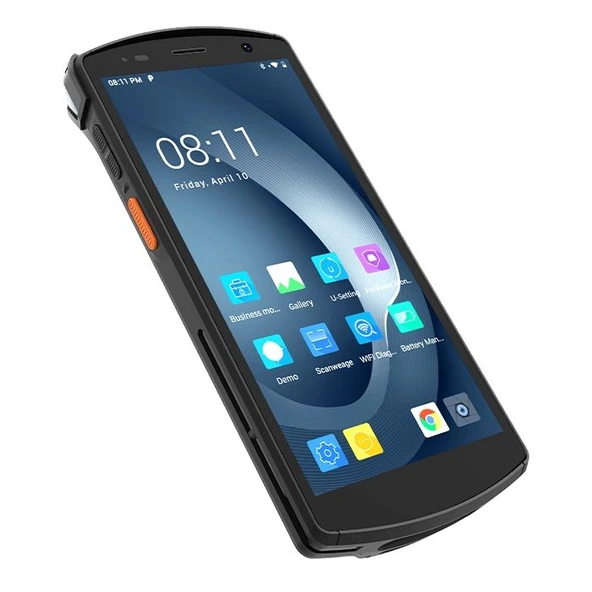 UROVO CT58 EL TERMİNALİ DOKUNMATİK Android 12 5,5¨ ekran 4GB RAM 64GB ROM 1/2D BARKOD OKUYUCULU - 4