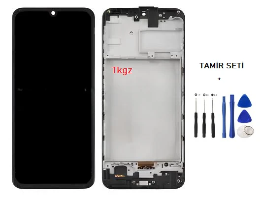 Tkgz Samsung Galaxy M30S - SM-M307 Lcd Ekran Dokunmatik SERVİCE PACK - FULL ÇITALI + TAMİR SETİ - Resim 2