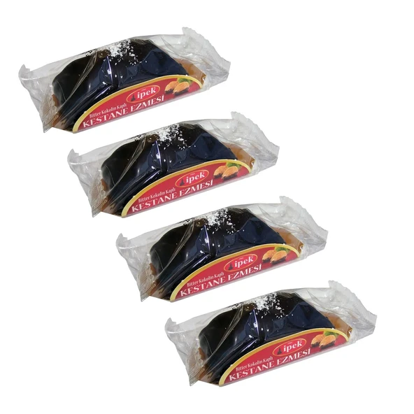 İpek Pişmaniye Kestane Dolması 80 gr x 4 Adet - 1