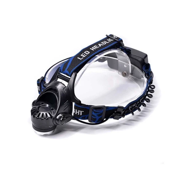 Orjinal 800 Lümen Tx6 Şarjlı Zoomlu Kafa Feneri Wt-120 - 2