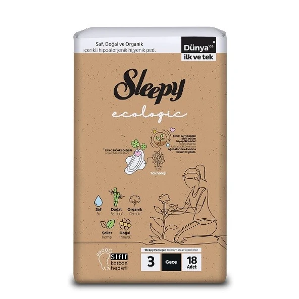 Sleepy Ecologic Ped Gece 18 Li
