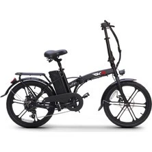 RKS Elektrikli Bn5 Pro Katlanabilir Bisiklet Siyah