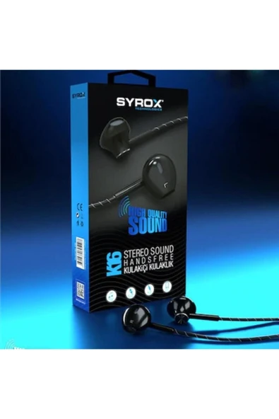 Syrox K16 Kulakiçi Kulaklık