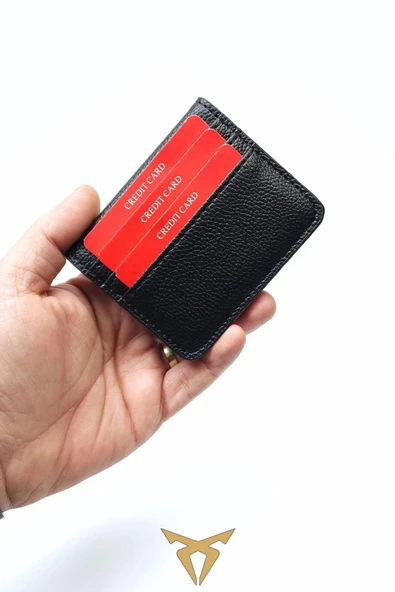 Unisex Deri Cüzdan & Kartlık Minimal Ve Ergonomik Model