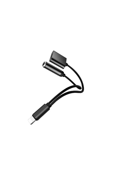 iPhone 14 Pro uyumlu Lightning Aux Çevirici şarj etme sh-016
