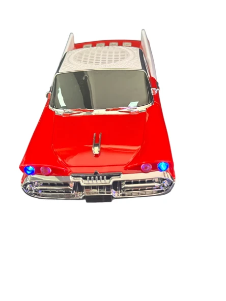 WSTER WS-1965 Araba Görünümlü Taşınabilir Kablosuz Bluetooth Hoparlör - 4