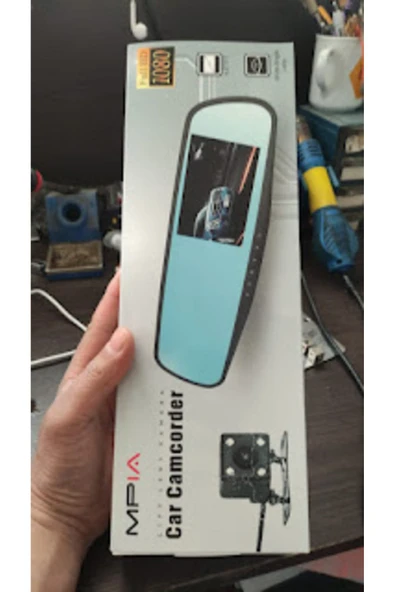 CC-64 HD 4.5" TF Araç Dikiz Ayna Kamerası - 8