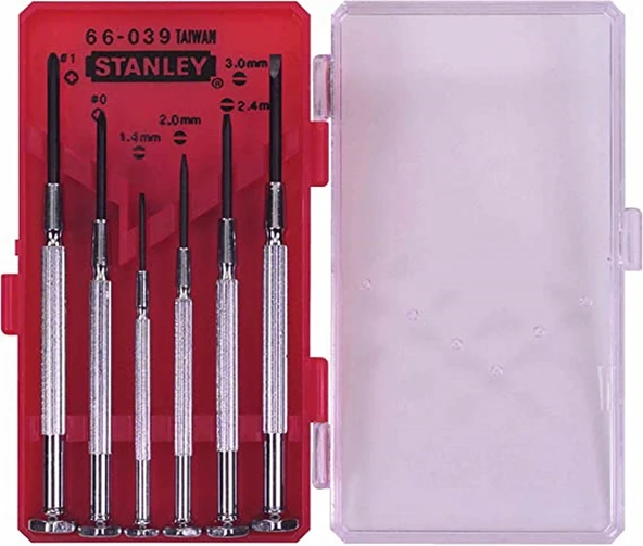 Stanley St166039 Saatçi Tornavida Seti 6 Parça 1-66-039