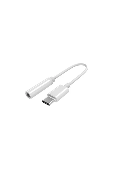Huawei P Smart 2021 SH-007 3.5 Mm Type-C Aux Çevirici şarjı kulaklıga çevir