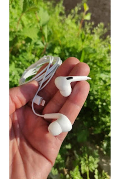 iPhone 14 Pro tak kullan Lightning Mikrofonlu Kulaklık - 3
