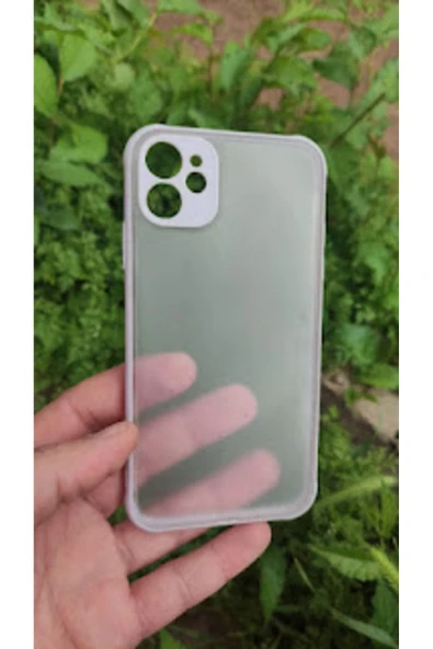 İPHONE 11 RENKLI DARBE KORUMALI ARKASI ŞEFFAF KILIF