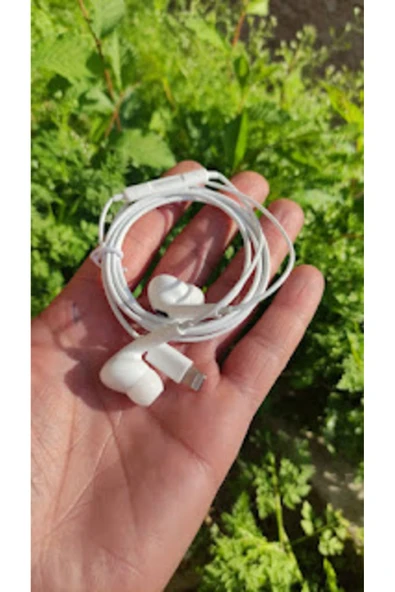 iPhone 11 Pro tak kullan Lightning Mikrofonlu Kulaklık - 2