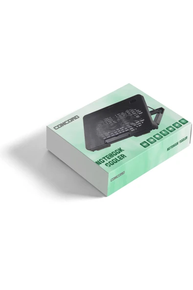 C-883 14-17” 2 LED Fanlı Notebook Soğutucu - 2