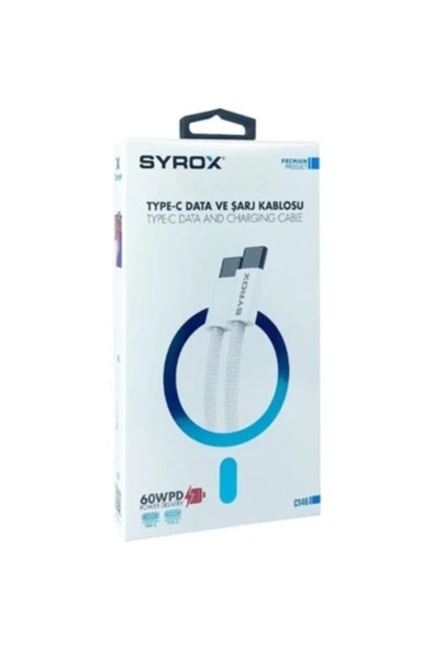 Samsung Note 20 Ultra Yerli üretim C146 60W Örgü Type-C Type-C Şarj Data Kablosu - 3