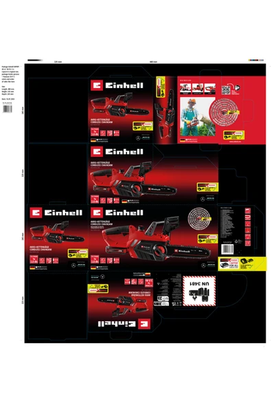 Einhell GE-LC 18 Li Kit (1x3,0 Ah), Akülü Ağaç Kesme - 8