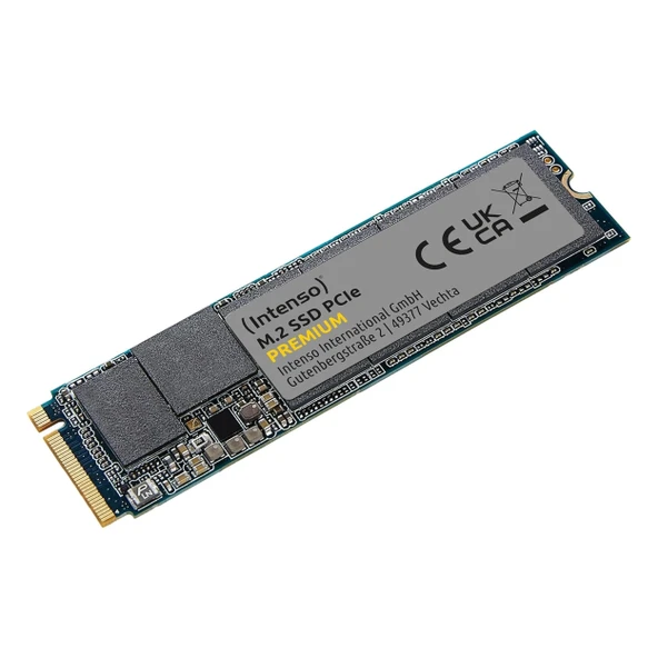 Intenso Premium 3835460 1TB (2100/1700MB/s) M.2 2280 PCIe 3.0 NVMe SSD - Resim 2