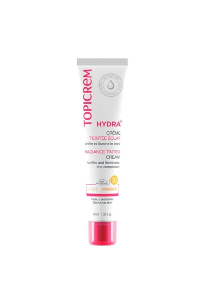 Topicrem Hydra Light Radiance Tinted Cream 40 ml