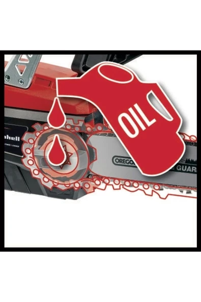 Einhell GE-LC 18 Li Kit (1x3,0 Ah), Akülü Ağaç Kesme - 6