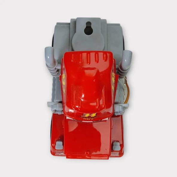 Sürtmeli Oyuncak Tır - Kırmızı - 4