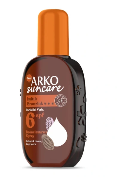 Arko Sun Care SPF 6 Bronzlaştırıcı Güneş Yağı – Doğal Bronzluk, E Vitamini Destekli 220 ml - 2