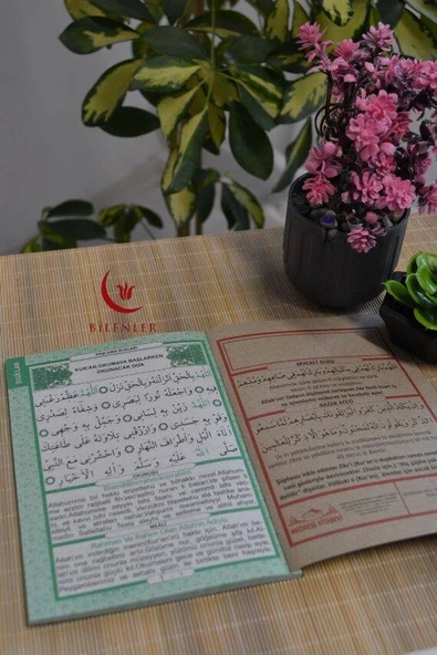 Mevlit Hediyeliği 41 Yasin Bilgisayar Hatlı Türkçe Okunuş Mealli ve Sesli 5 Adet Yeşil - Resim 4